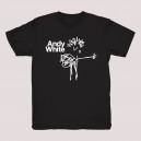 Andy White - T shirt - Black (2025)